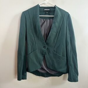 Betabrand green blazer XS